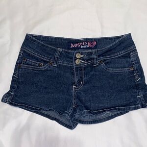 Angels Jeans Classic Blue Denim Shorts